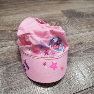 Girls Sesame Street Place Size YOUTH Baby Pink Kids Hat